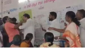 YSRCP MLA allegedly attacked voter; notice of clash