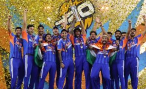 Samson, Abhishek, Ishan Power India to Record T20 World Cup Final Victory