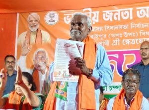 In Bankura Rally, Champai Soren Accuses TMC of Corruption and Infiltration