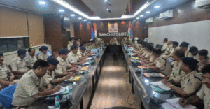 रांची में अपराधियों पर कसेगा शिकंजा, एसएसपी ने दिए सख्त निर्देश