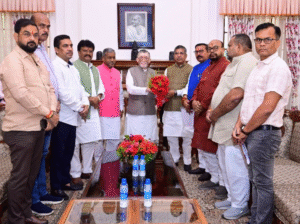 CBI जांच की मांग को लेकर भाजपा हुई मुखर, हिमांशु सिंह के पिता भी पहुंचे राज्यपाल से मिलने