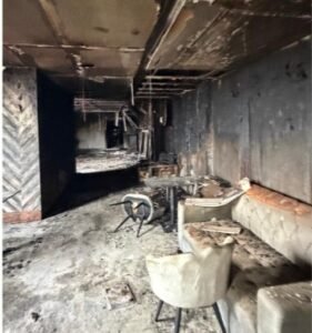 अरगोड़ा चौक के होटल में लगी भीषण आग, 3.5 करोड़ रुपये के नुकसान का अनुमान