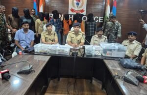 रांची में साइबर ठगी के बड़े गिरोह का पर्दाफाश, 10 आरोपी और एक नाबालिग पकड़े गए